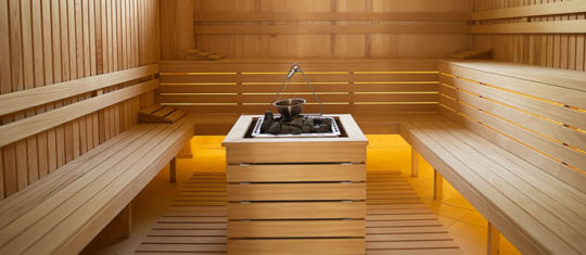 Sauna massif